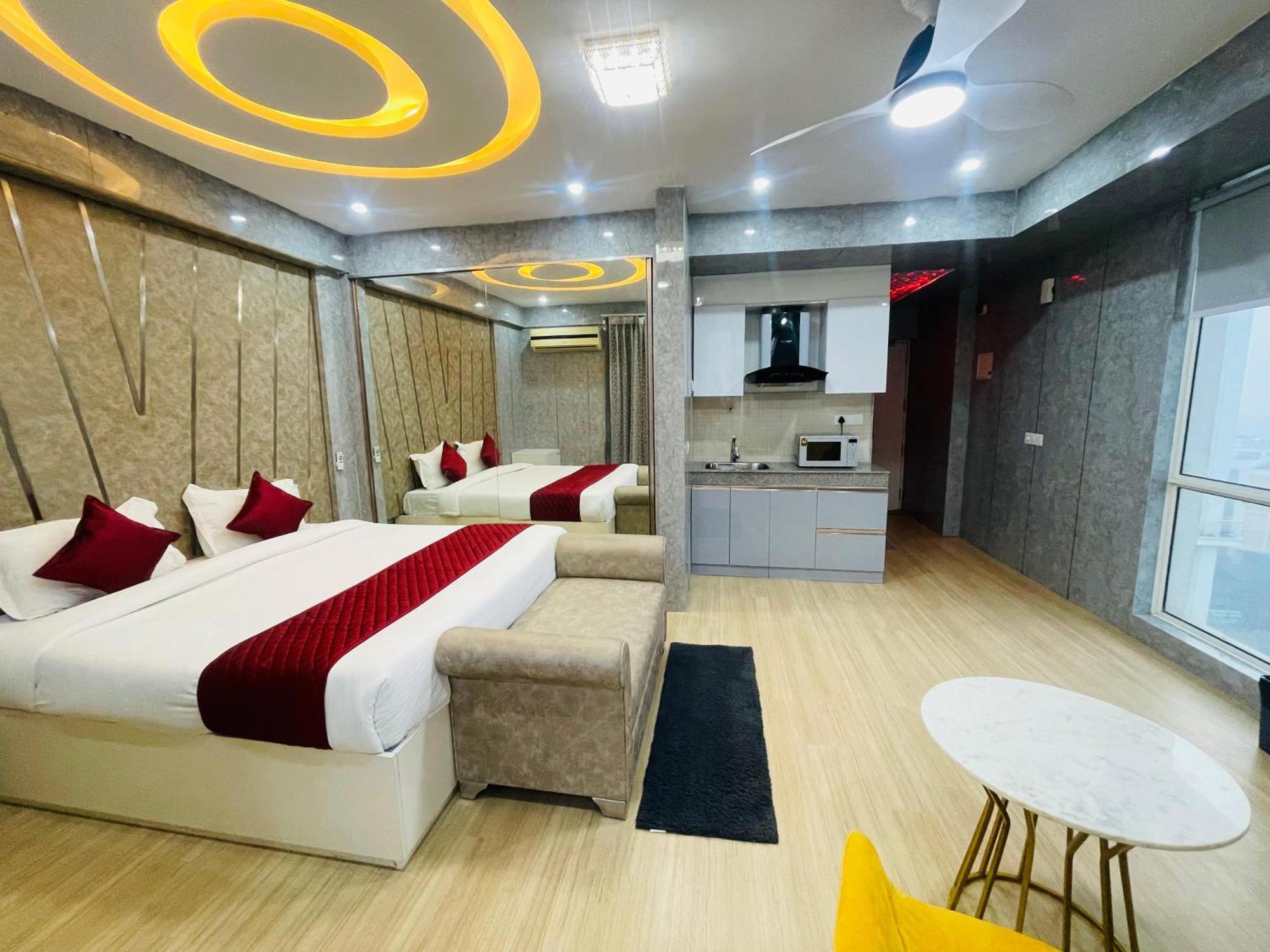 The Grace Residency - Gomtinagar, Lucknowアパートホテル エクステリア 写真