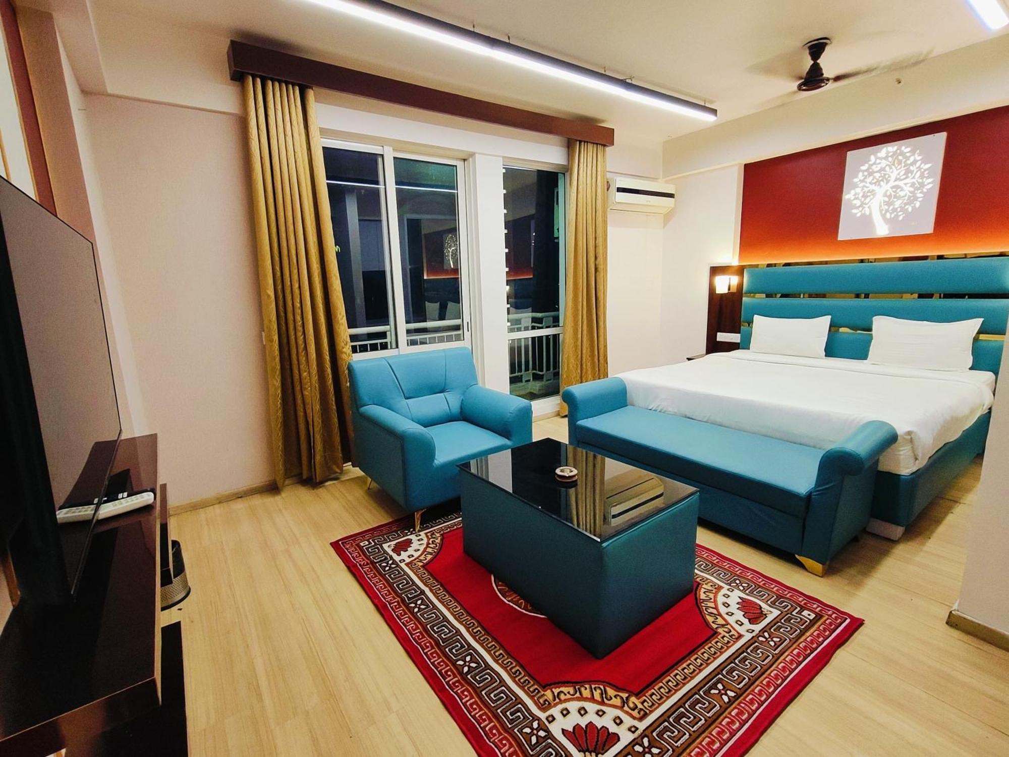 The Grace Residency - Gomtinagar, Lucknowアパートホテル エクステリア 写真
