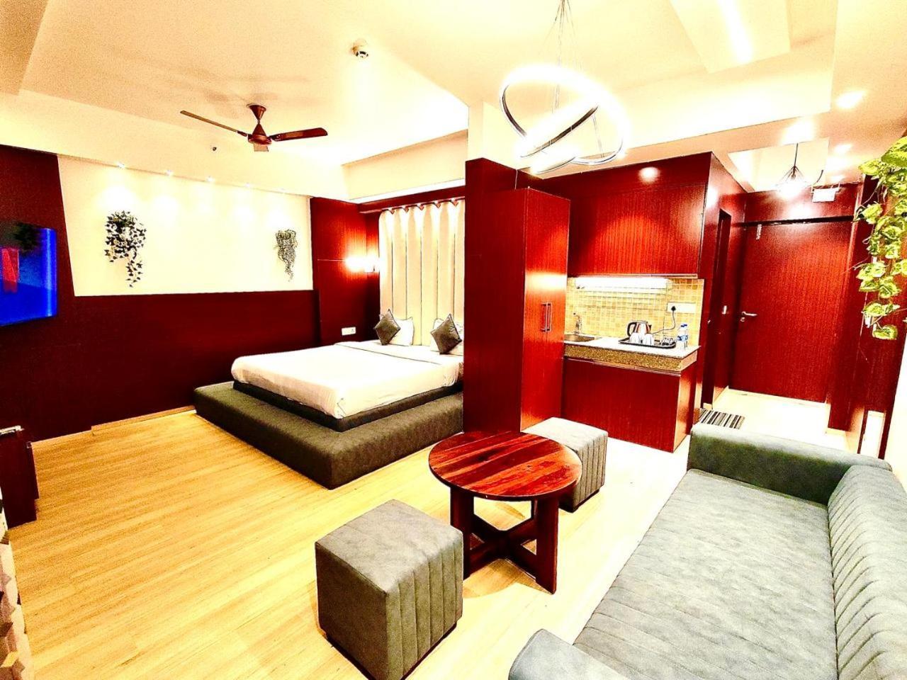 The Grace Residency - Gomtinagar, Lucknowアパートホテル エクステリア 写真