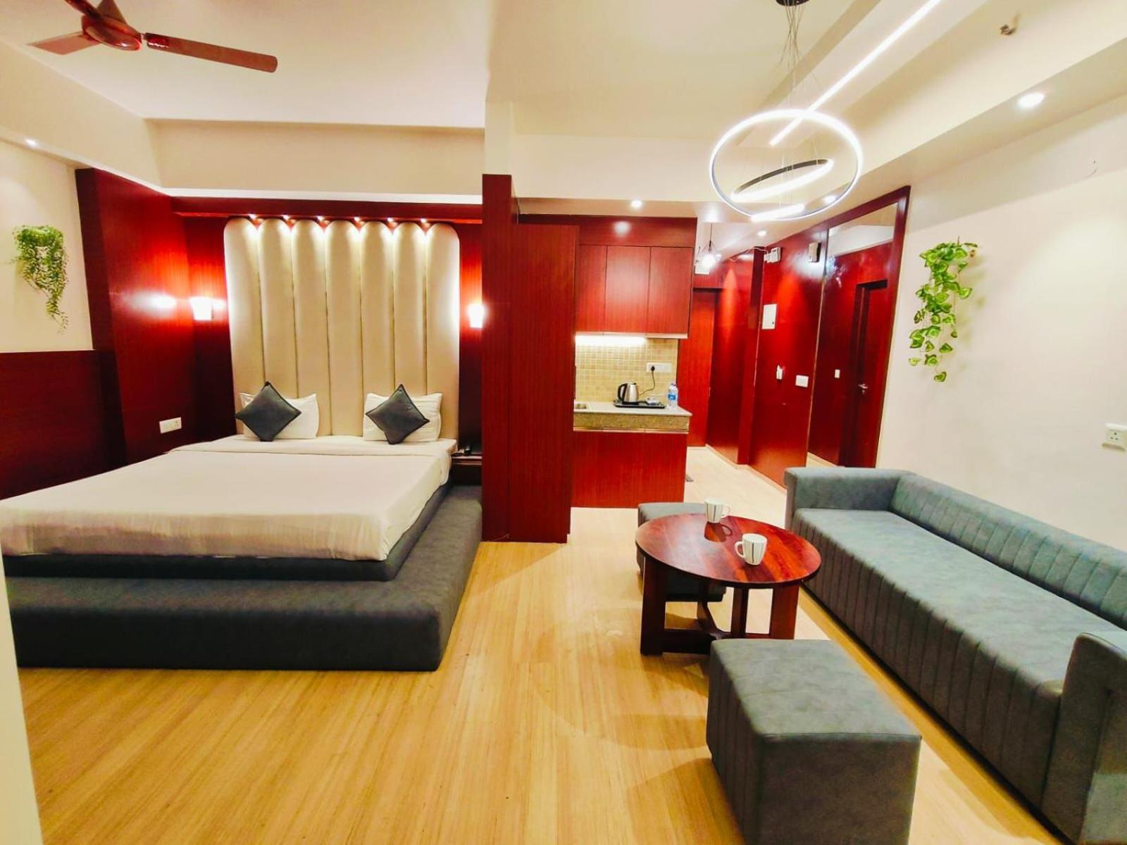 The Grace Residency - Gomtinagar, Lucknowアパートホテル エクステリア 写真